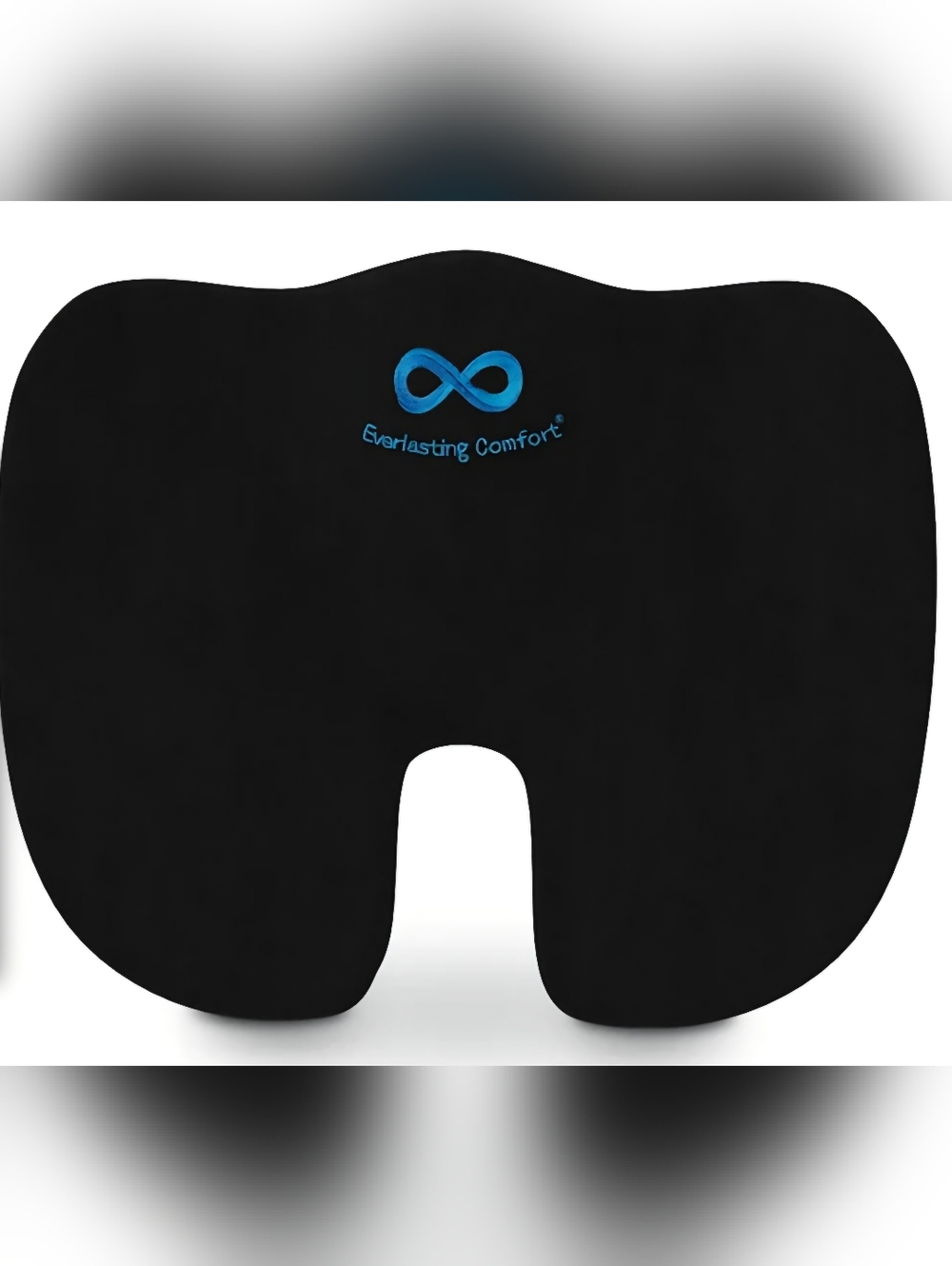 Everlasting Comfort Black Memory Foam Seat Cushion